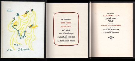 L'IMMORALISTE - PRIX NOBEL DE LITTERATURE 1947.