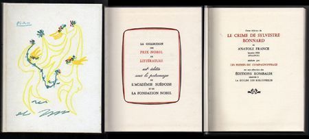 LE CRIME DE SYLVESTRE BONNARD - PRIX NOBEL DE LITTERATURE 1921.