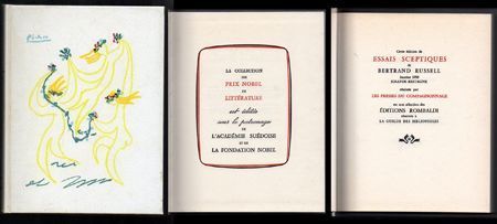 ESSAIS SCEPTIQUES - PRIX NOBEL DE LITTERATURE 1950.