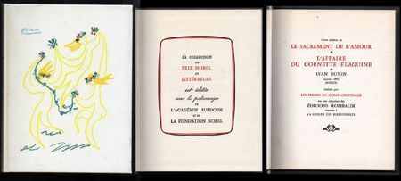 LE SACREMENT D L'AMOUR, ETC - PRIX NOBEL DE LITTERATURE 1933.