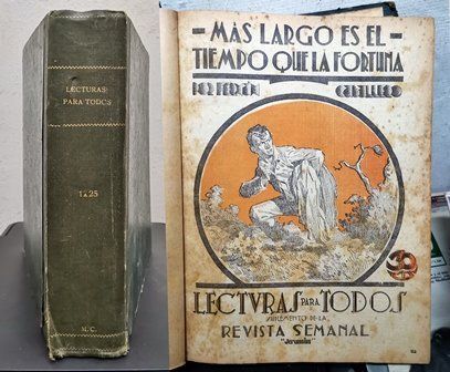LECTURAS PARA TODOS - SUPLEMENTO DE LA REVISTA SEMANAL JEROMIN AÑO 1932 30 NOVELAS EN UN TOMO