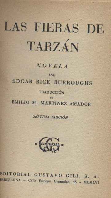 LAS FIERAS DE TARZAN / EL HIJO DE TARZAN. 2 TOMOS EN 1 VOLUMEN