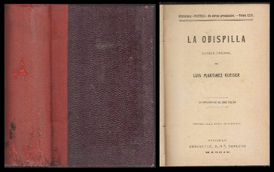 LA OBISPILLA. DE MI COSECHA. EL CONDE ALBAR. EL AMULETO - 1 TOMO