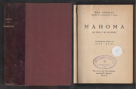 MAHOMA SU VIDA Y SU RELIGION