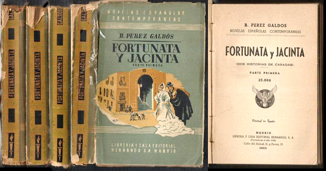 FORTUNATA Y JACINTA - 4 TOMOS