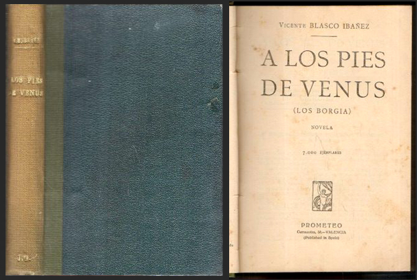 A LOS PIES DE VENUS (LOS BORGIA)