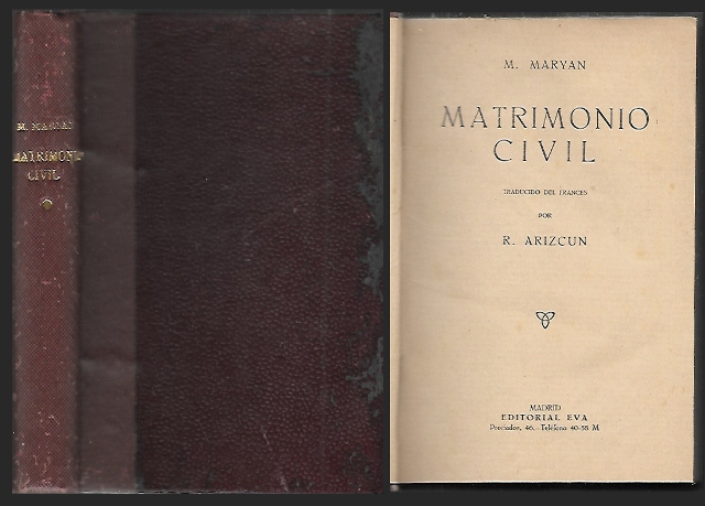 MATRIMONIO CIVIL