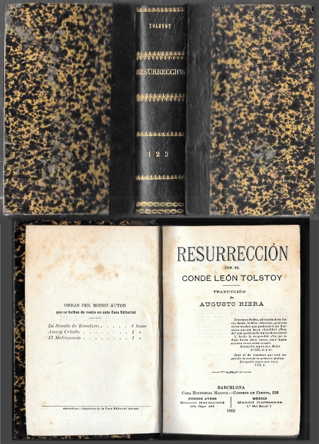 RESURRECCION (TRES TOMOS EN UN VOLUMEN)