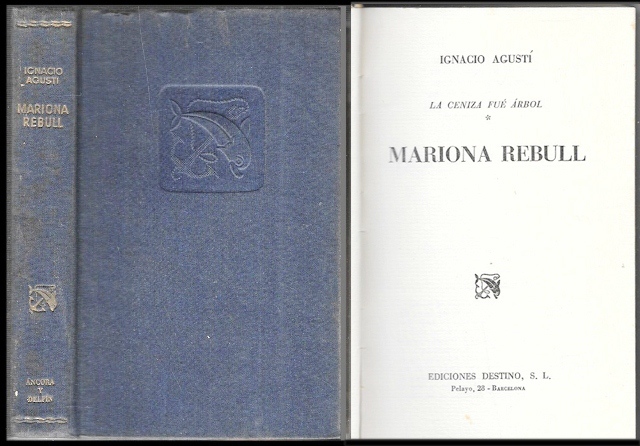 MARIONA REBULL  (LA CENIZA FUE ARBOL)