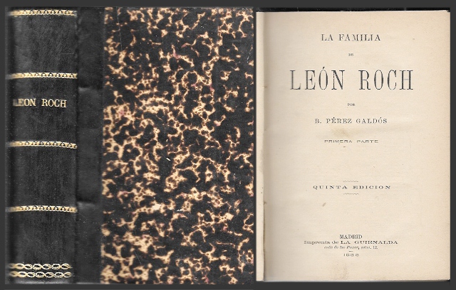 LA FAMILIA DE LEON ROCH (TRES TOMOS EN UN VOLUMEN)