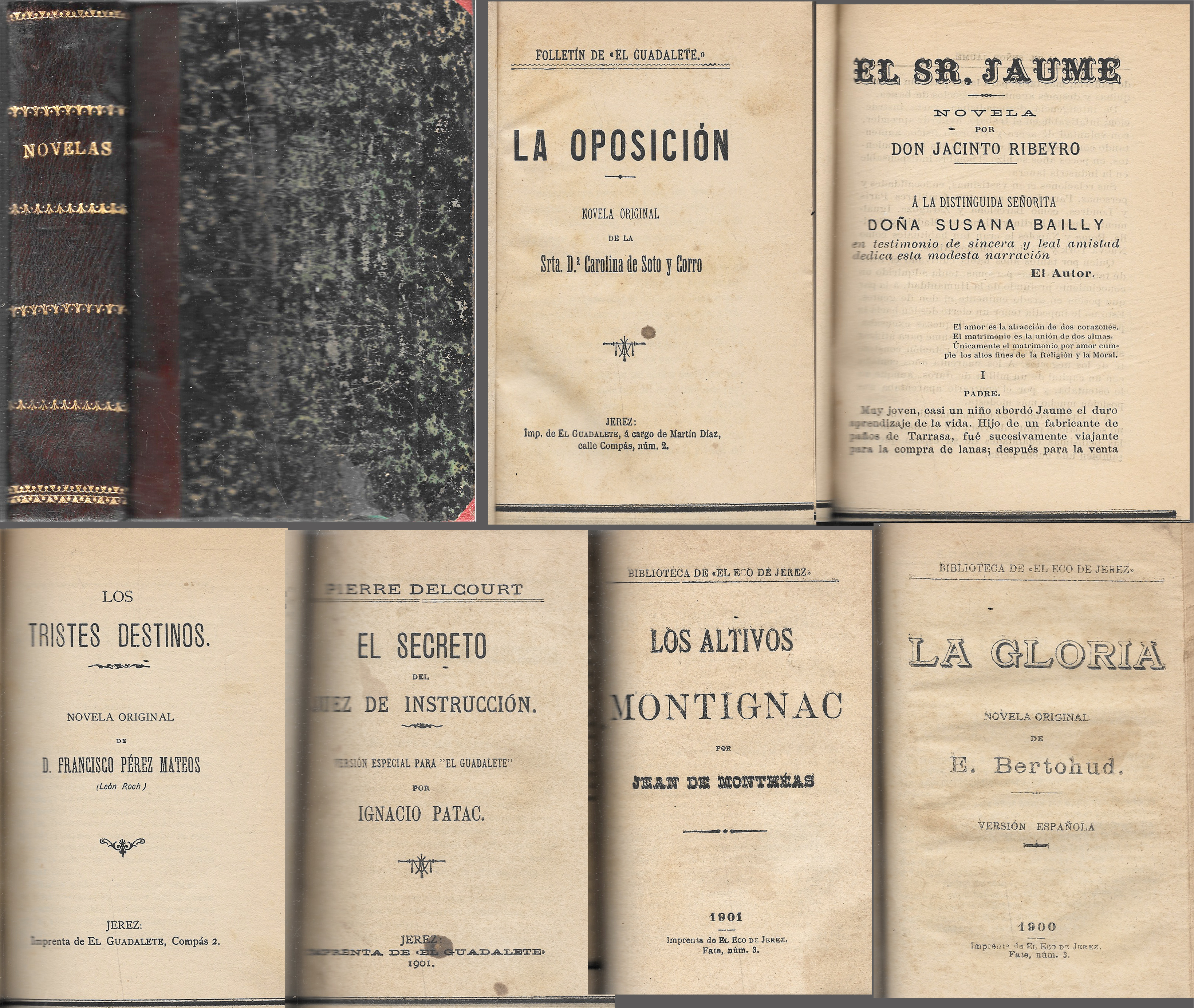 NOVELAS (6 NOVELAS) VER DESCRIPCION)