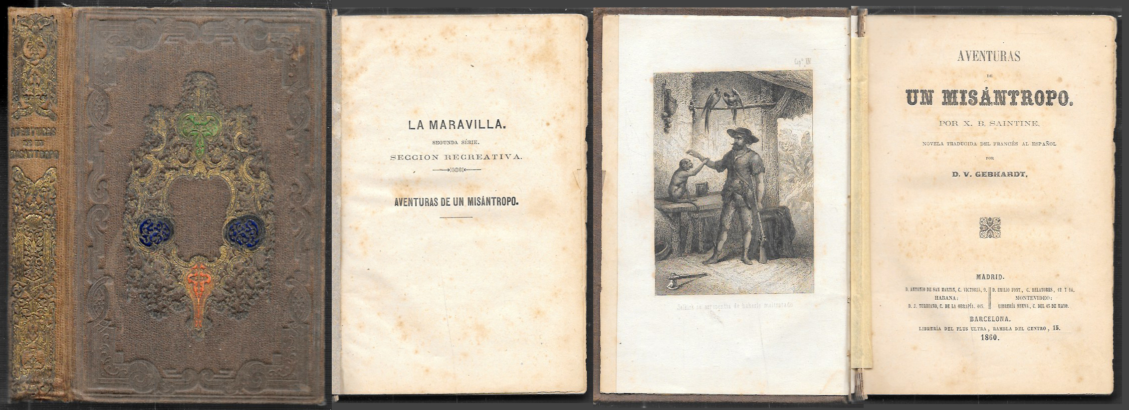 AVENTURAS DE UN MISANTROPO - LA MARAVILLA, SEGUNDA SERIE, SECCION RECREATIVA