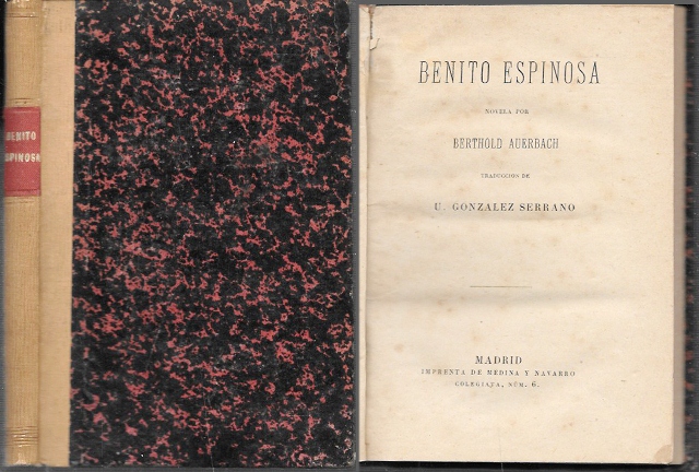 BENITO ESPINOSA (TRADUCCION DE U. GONZALEZ SERRANO)
