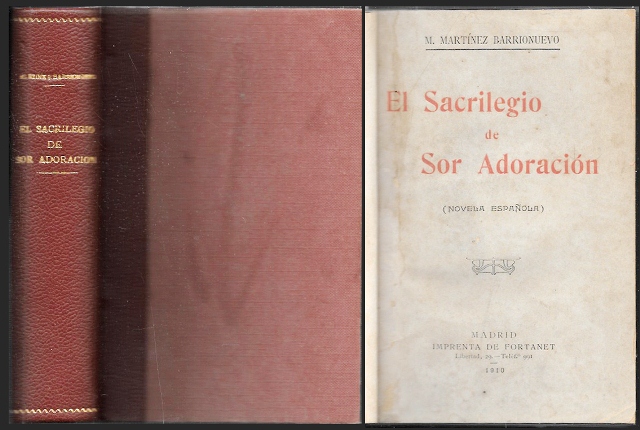 EL SACRILEGIO DE SOR ADORACION