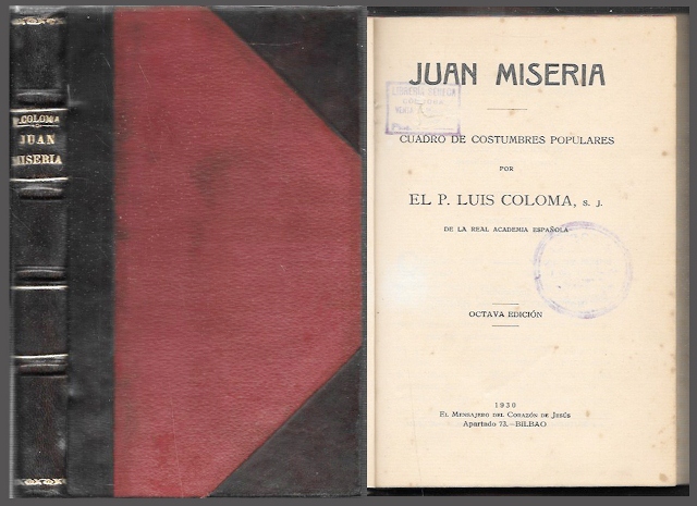 JUAN MISERIA (CUADRO DE COSTUMBRES POPULARES)