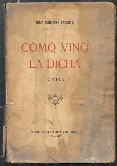 COMO VINO LA DICHA  (NOVELA)
