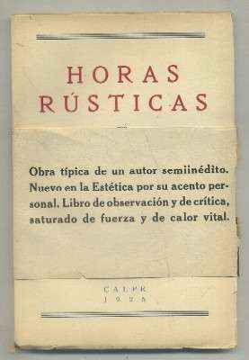 HORAS RÚSTICAS