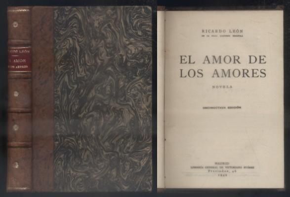 EL AMOR DE LOS AMORES.