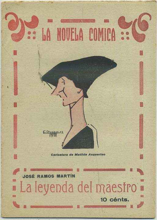 LA LEYENDA DEL MAESTRO. LA NOVELA COMICA AÑO lll Nº 82