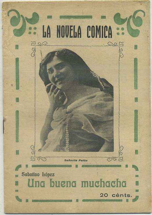 UNA BUENA MUCHACHA. LA NOVELA COMICA AÑO lll  Nº 72
