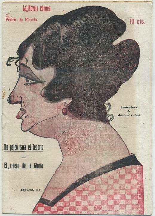 UN PALCO PARA TENORIO. EL RINCON DE LA GLORIA. LA NOVELA COMICA AÑO lV  Nº 154