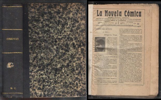 LA NOVELA COMICA. 1 TOMO CON 27 NOVELAS (VER DESCRIPCION)