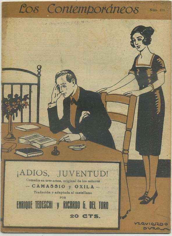 ADIOS, JUVENTUD. COL. LOS CONTEMPORANEOS AÑO XlV Nº 678
