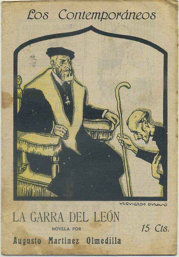 LA GARRA DEL LEON. COL. LOS CONTEMPORANEOS AÑO Xll Nº 649
