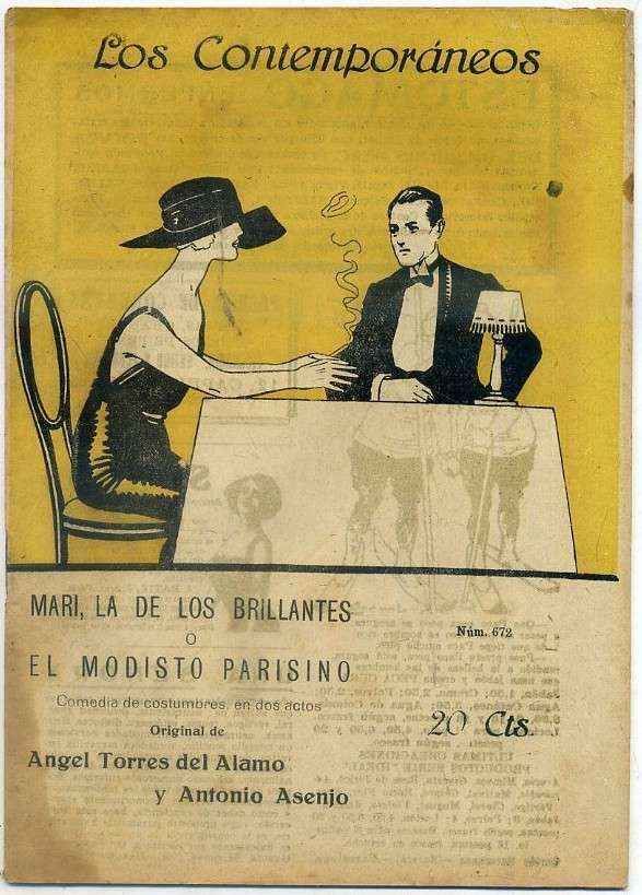 MARI, LA DE LOS BRILLANTES. COL. LOS CONTEMPORANEOS AÑO Xlll Nº 672