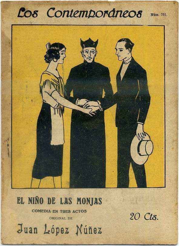 EL NIÑO DE LAS MONJAS. COL. LOS CONTEMPORANEOS AÑO XV Nº 751