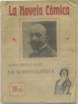 LA SOBRESALIENTA. COL. LA NOVELA COMICA. AÑO l. Nº 5