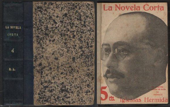 LA NOVELA CORTA. AÑO 1917 Nº 54 AL 68 (14 NOVELAS) UN TOMO