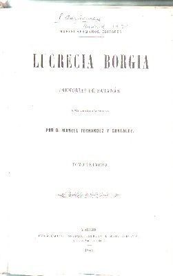 LUCRECIA BORGIA. 2TOMOS.