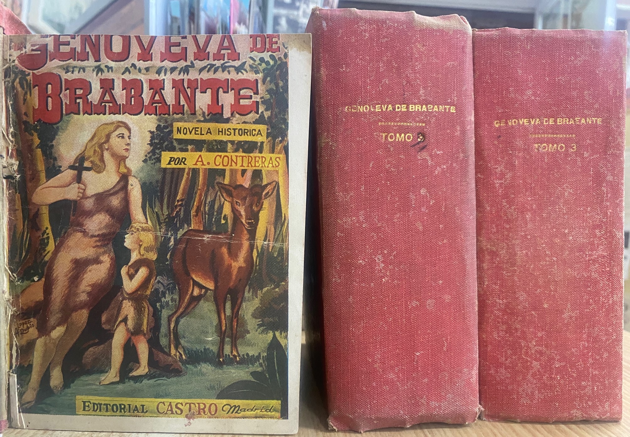 GENOVEVA DE BRABANTE, NOVELA HISTORICA (3 TOMOS)
