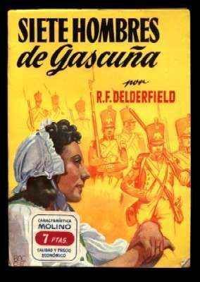 SIETE HOMBRES DE GASCUÑA.  NOVELAS FAMOSAS  N.º 45.
