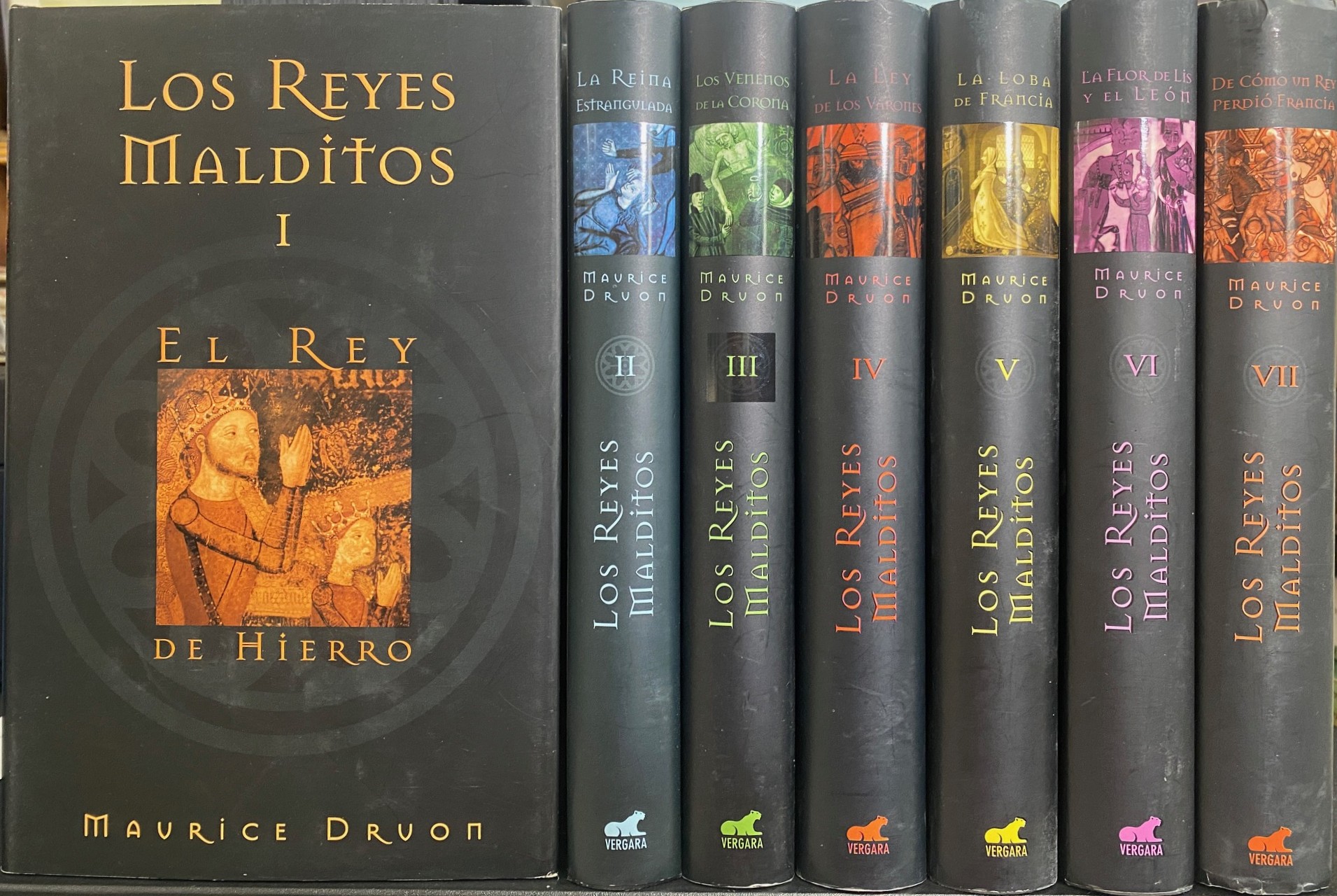 LOS REYES MALDITOS (7 TOMOS)