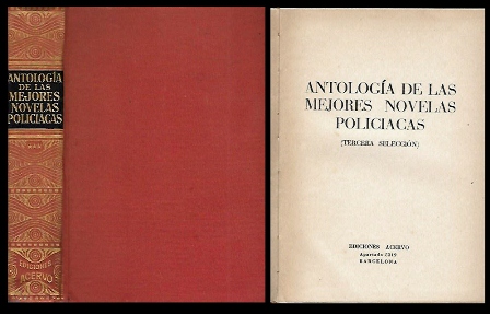 ANTOLOGIA DE LAS MEJORES NOVELAS POLICIACAS (TERCERA SELECCIÓN)