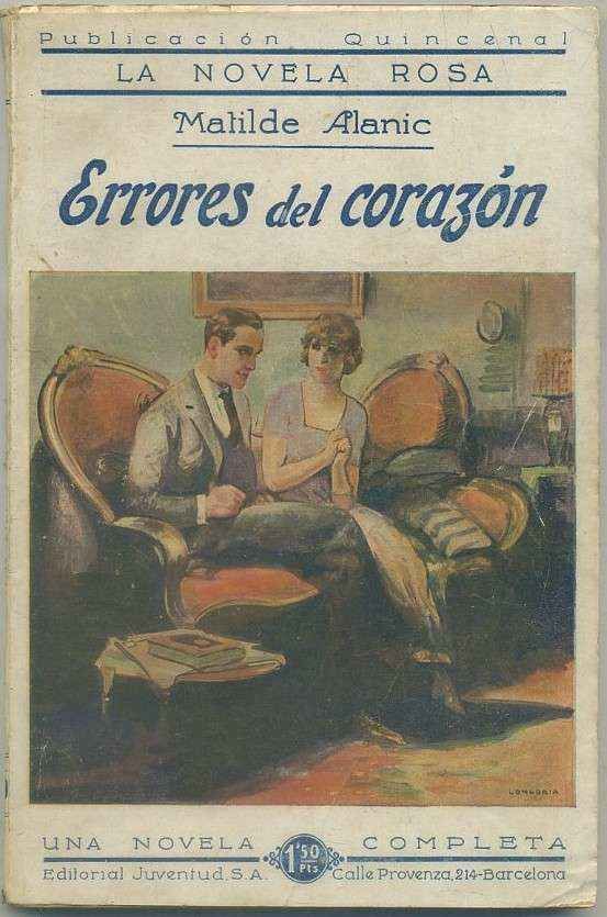 ERRORES DEL CORAZON. COL. LA NOVELA ROSA Nº 16