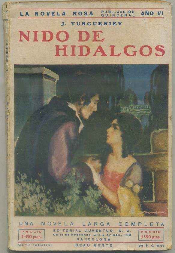 NIDO DE HIDALGOS. COL. LA NOVELA ROSA AÑO Vl Nº 128