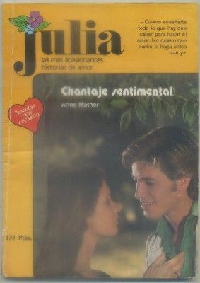 CHANTAJE SENTIMENTAL. COL. JULIA Nº 13