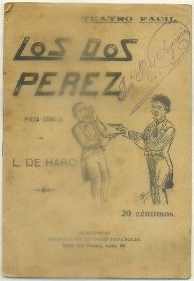 LOS DOS PERES. COL. TEATRO FACIL