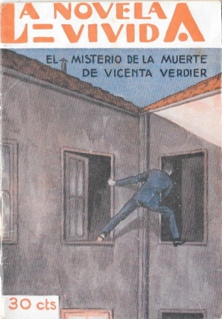 EL MISTERIO DE LA MUERTE DE LA VERDIER - LA NOVELA VIVIDA AÑO II -18-V-929 Nº 55