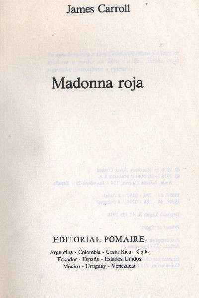 MADONNA ROJA