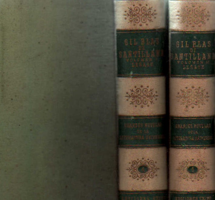 HISTORIA DE GIL BLAS DE SANTILLANA. 2 VOLUMENES