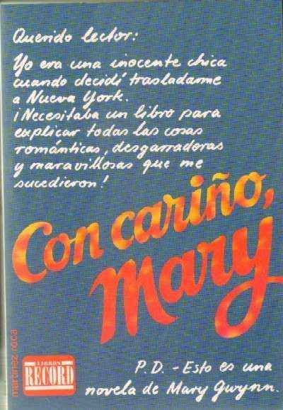 CON CARIÑO, MARY