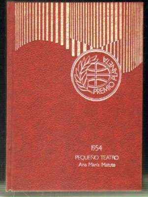 PEQUEÑO TEATRO. PREMIO PLANETA 1954