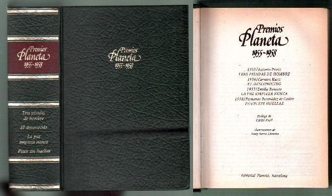 PREMIOS PLANETA 1955-1958.