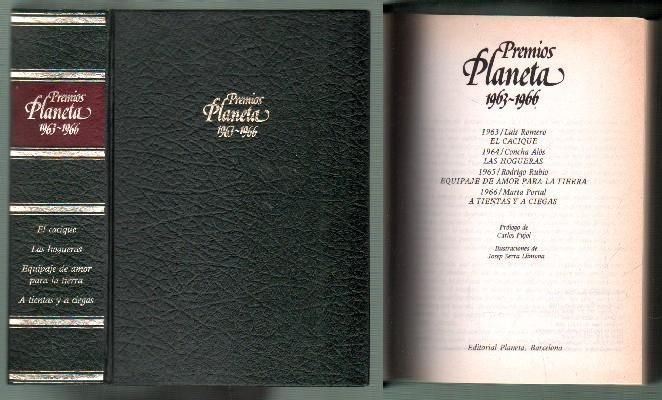 PREMIOS PLANETA 1963-1966.