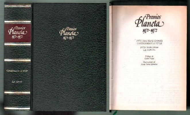PREMIOS PLANETA 1971-1972.