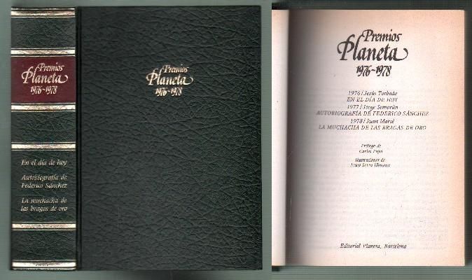 PREMIOS PLANETA 1976.1978.